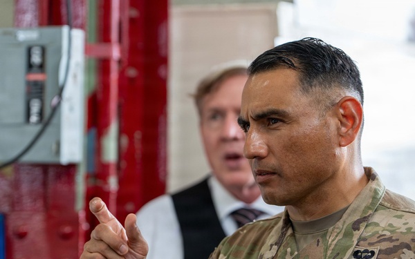 AMC Senior Enlisted Leader Visits MSC–K to Assess Combat Power Generation Capabilities