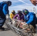 USS San Diego (LPD 22) Sailors conduct aviation fire drill