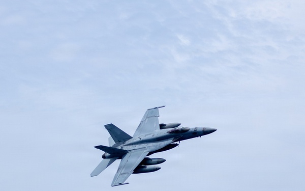 George Washington Conducts Flight Operations