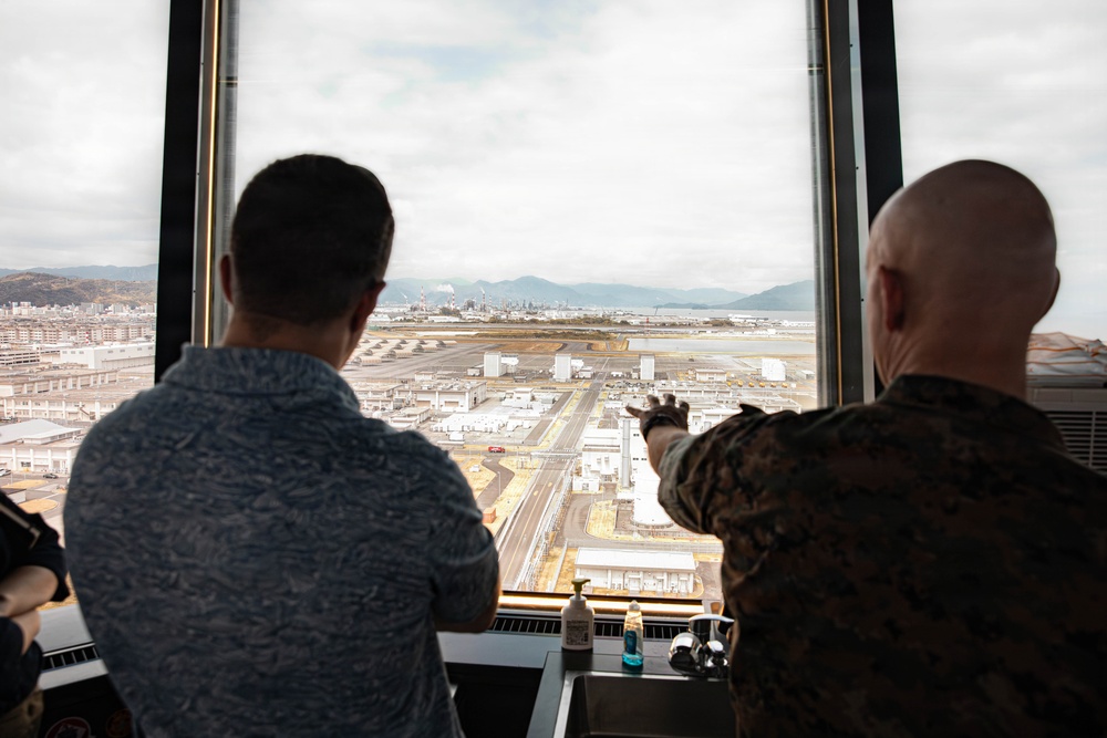 Caroline Kehrli Visits MCAS Iwakuni