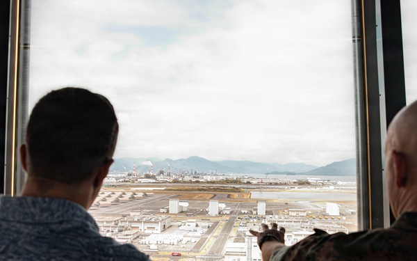 Caroline Kehrli Visits MCAS Iwakuni