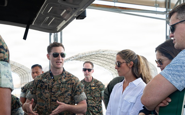 Caroline Kehrli Visits MCAS Iwakuni