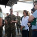 Caroline Kehrli Visits MCAS Iwakuni