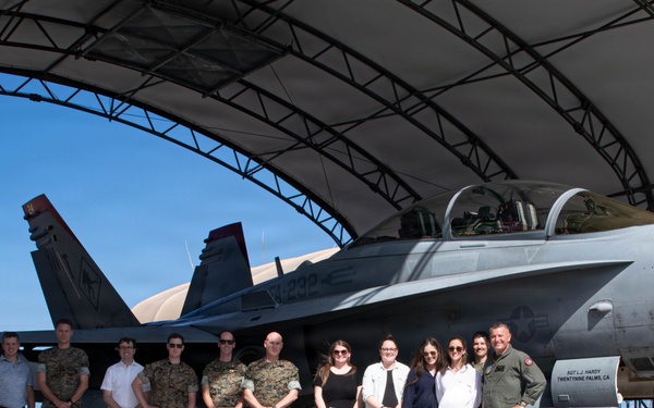 Caroline Kehrli Visits MCAS Iwakuni