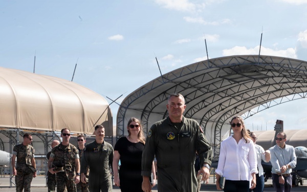 Caroline Kehrli Visits MCAS Iwakuni