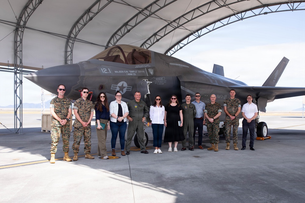 Caroline Kehrli Visits MCAS Iwakuni