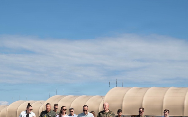 Caroline Kehrli Visits MCAS Iwakuni