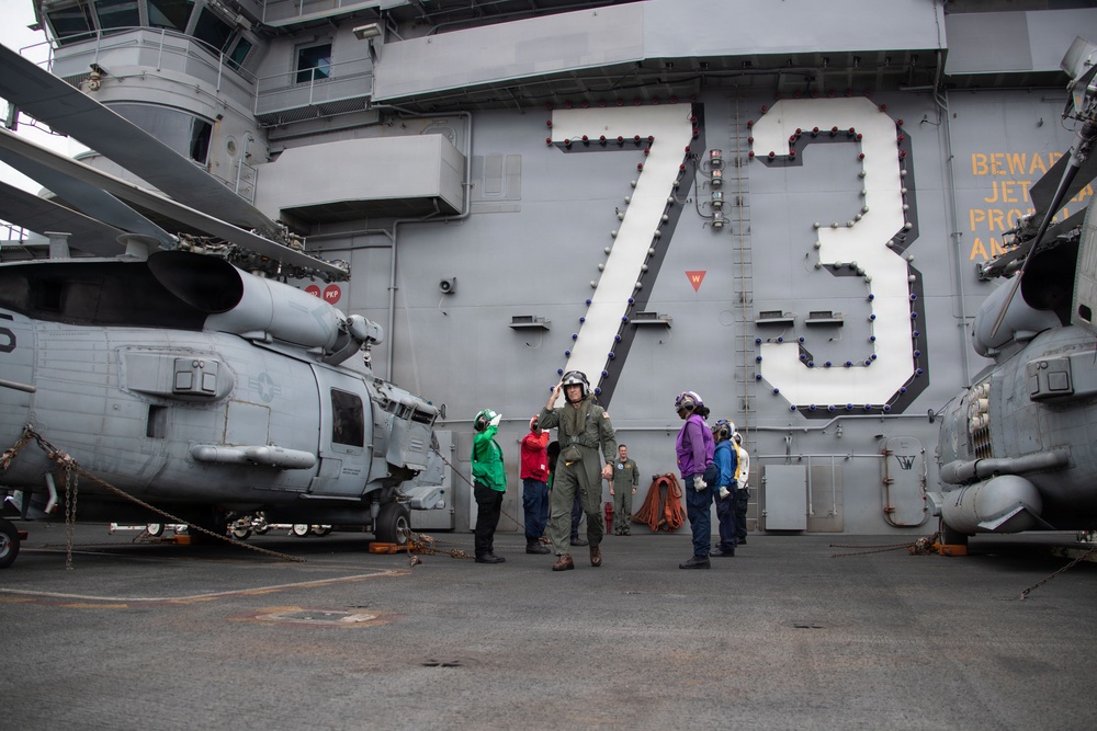 Task Force 70, Carrier Strike Group 5 Holds Change of Command