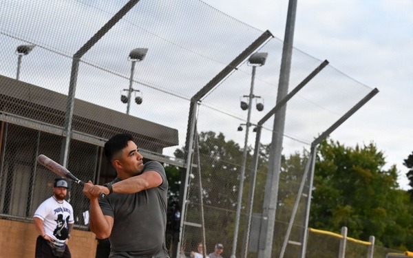 RAF Mildenhall and RAF Lakenheath Intramural Softball Game