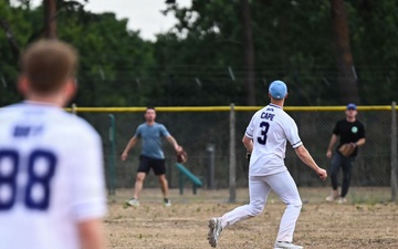 RAF Mildenhall and RAF Lakenheath Intramural Softball Game