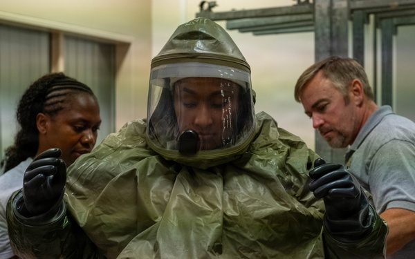 Incirlik Medics Train Decon Readiness