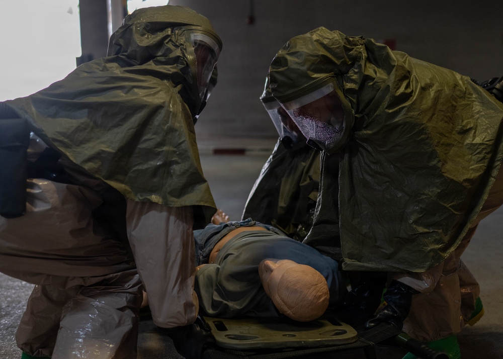 Incirlik Medics Train Decon Readiness