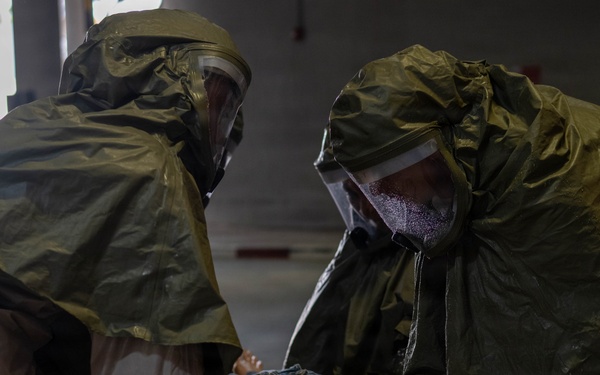 Incirlik Medics Train Decon Readiness
