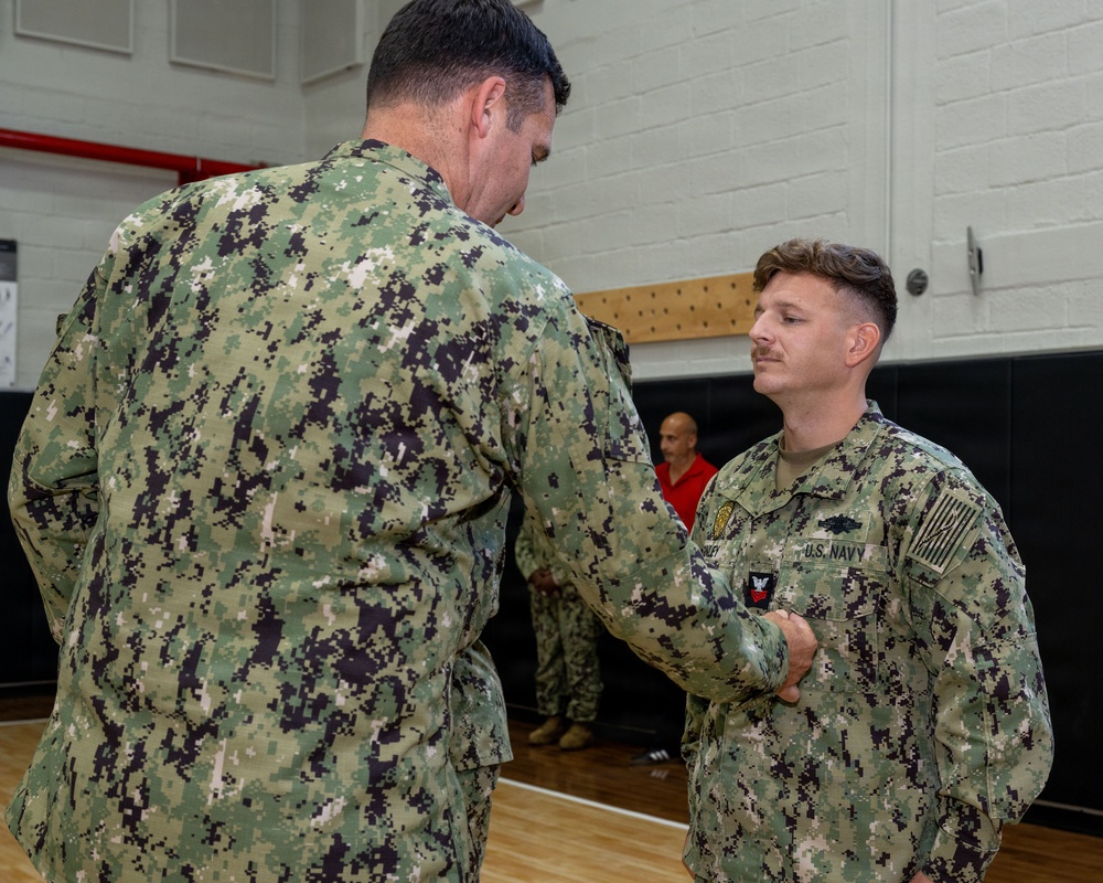 NSA Souda Bay August Awards at Quarters