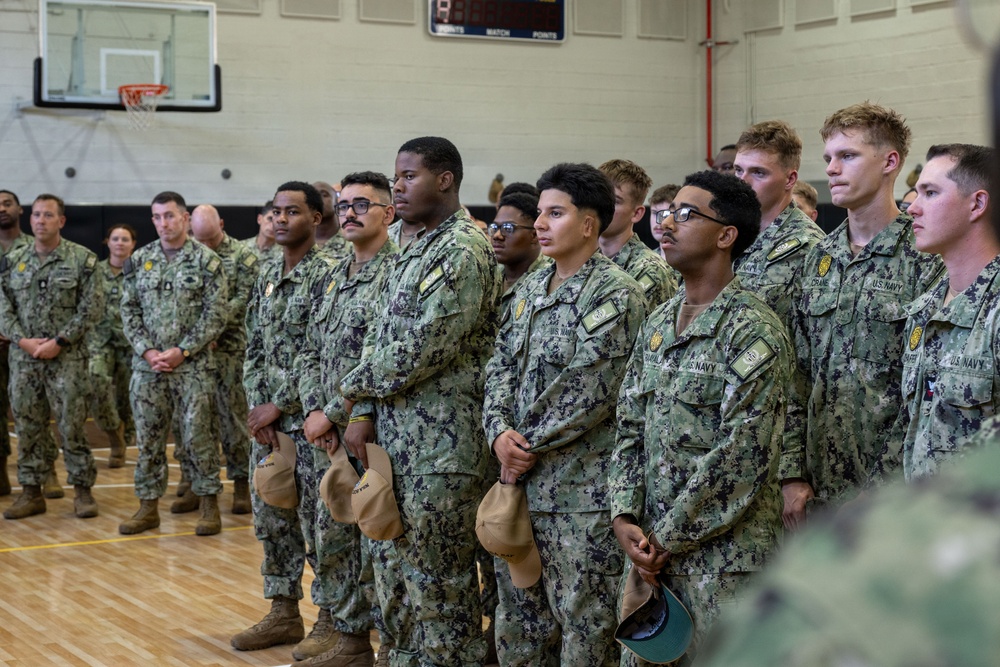 NSA Souda Bay August Awards at Quarters