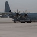 Marines onload equipment onto a KC-130J Super Hercules