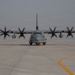 Marines onload equipment onto a KC-130J Super Hercules