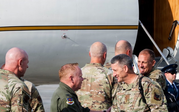 Chief of the National Guard Bureau visits Georgia National Guard Senior Leaders at the 165th Airlift Wing