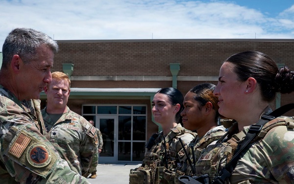 Chief of the National Guard Bureau visits Georgia National Guard Senior Leaders at the 165th Airlift Wing