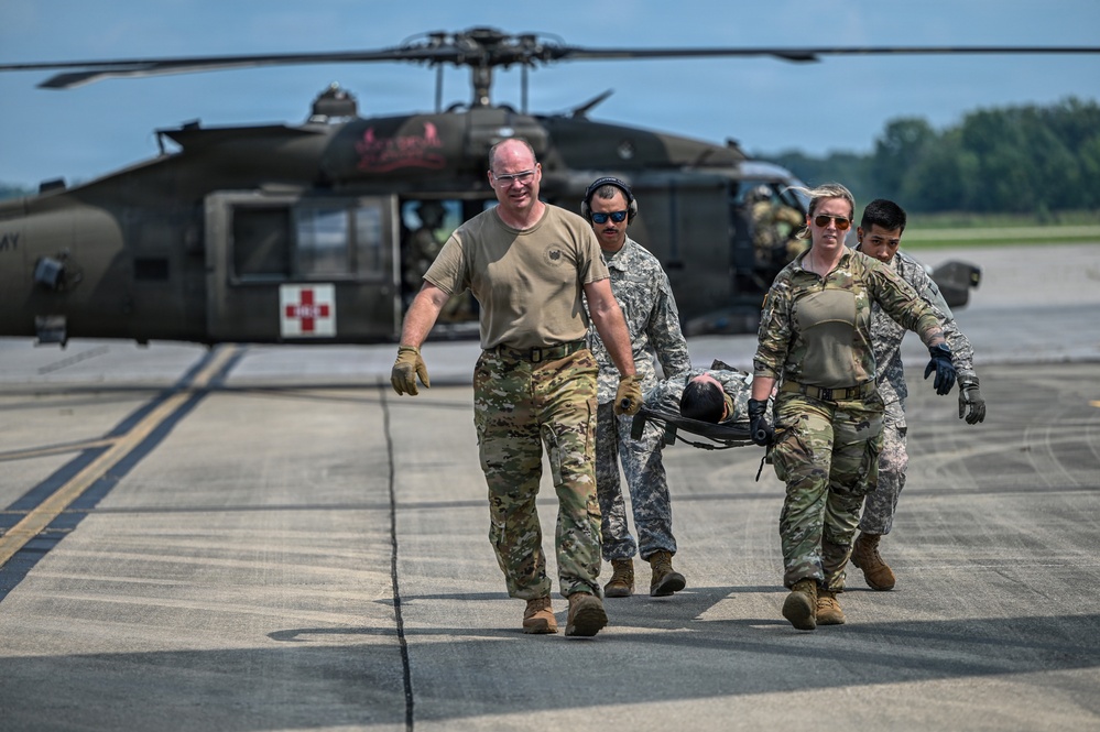 Air Force, Army conduct joint training in Kentucky