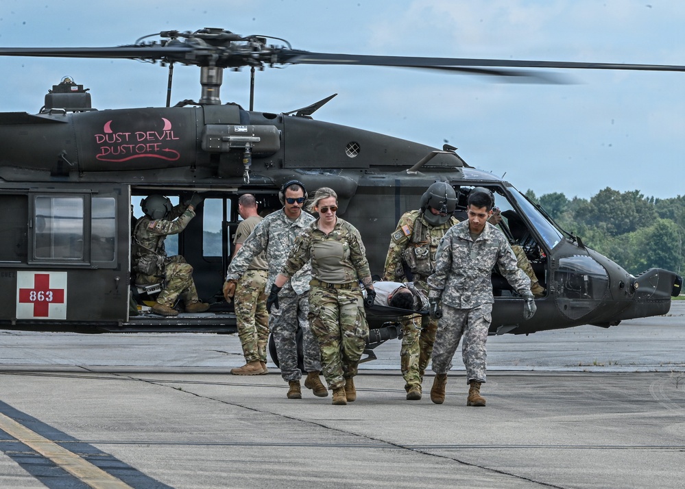 Air Force, Army conduct joint training in Kentucky