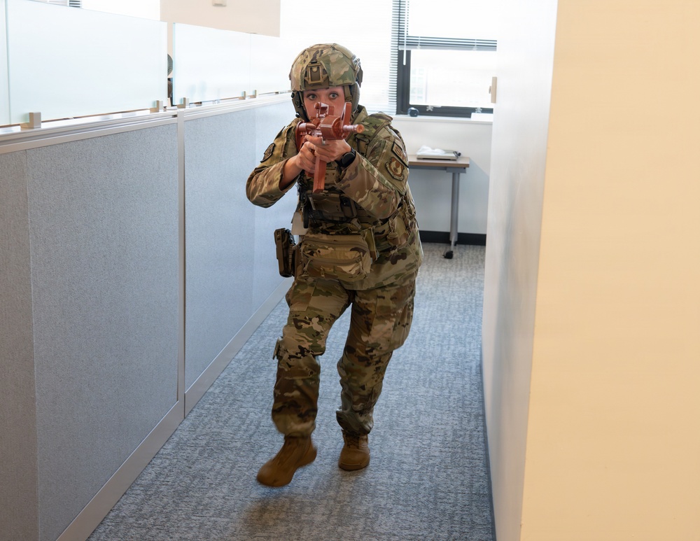 Team Hanscom tests readiness during installation exercise