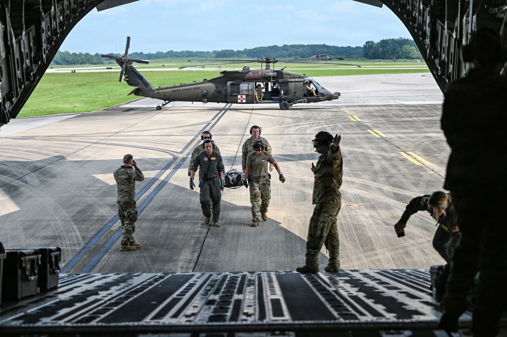 Air Force, Army conduct joint training in Kentucky