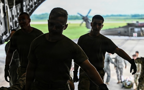 Air Force, Army conduct joint training in Kentucky