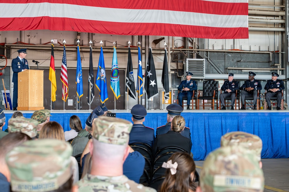 Space Forces in Europe - Space Forces Africa change of command