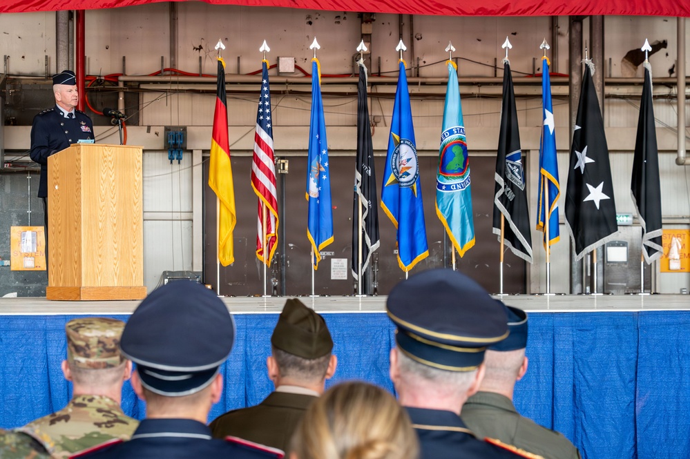 Space Forces in Europe - Space Forces Africa change of command