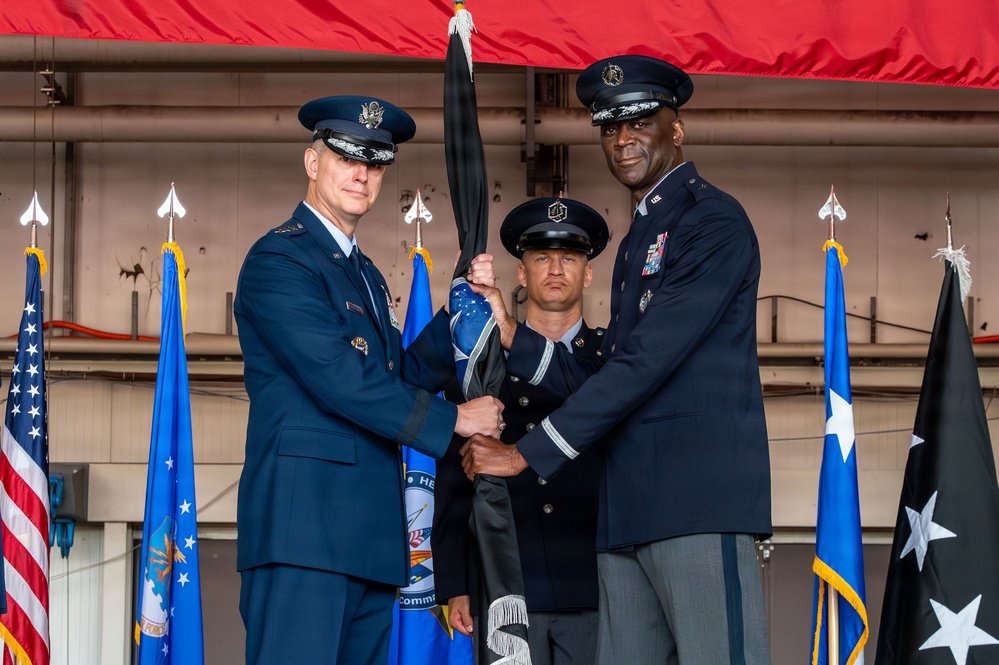Space Forces in Europe - Space Forces Africa change of command