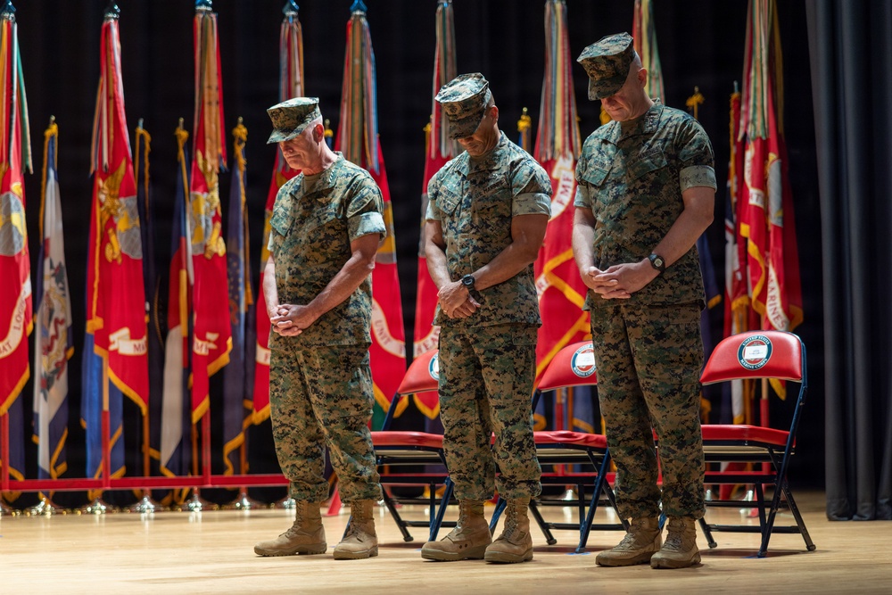 The 38th Assistant Commandant of the Marine Corps Visits Camp Lejeune