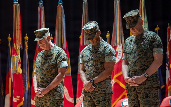 The 38th Assistant Commandant of the Marine Corps Visits Camp Lejeune
