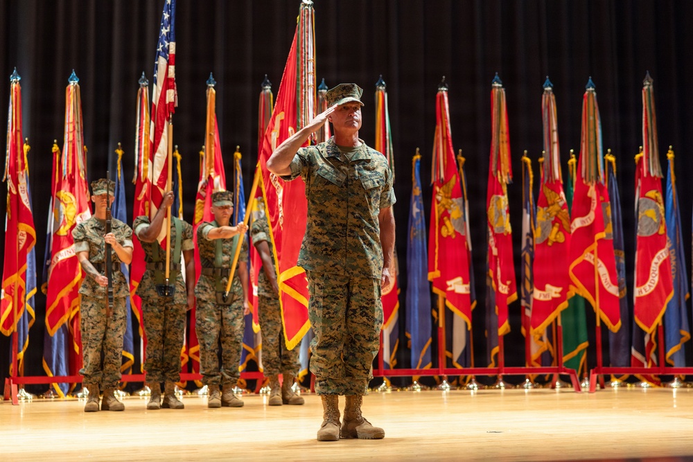 The 38th Assistant Commandant of the Marine Corps Visits Camp Lejeune