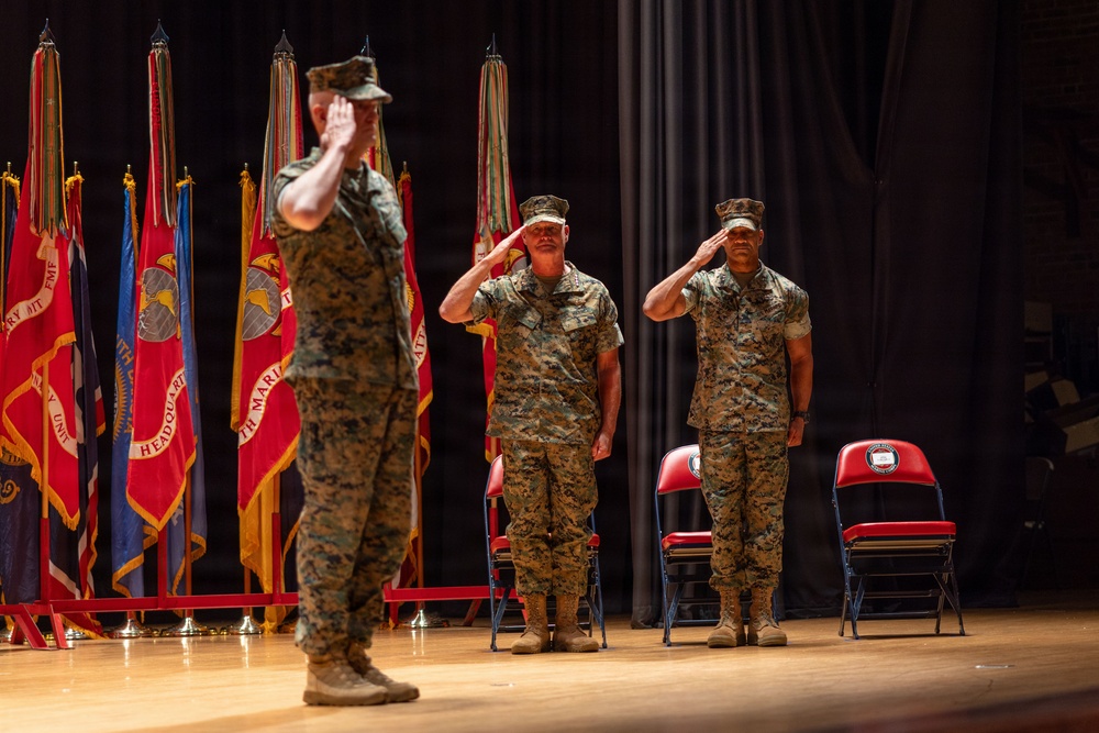 The 38th Assistant Commandant of the Marine Corps Visits Camp Lejeune