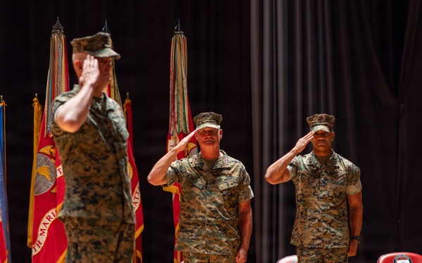 The 38th Assistant Commandant of the Marine Corps Visits Camp Lejeune