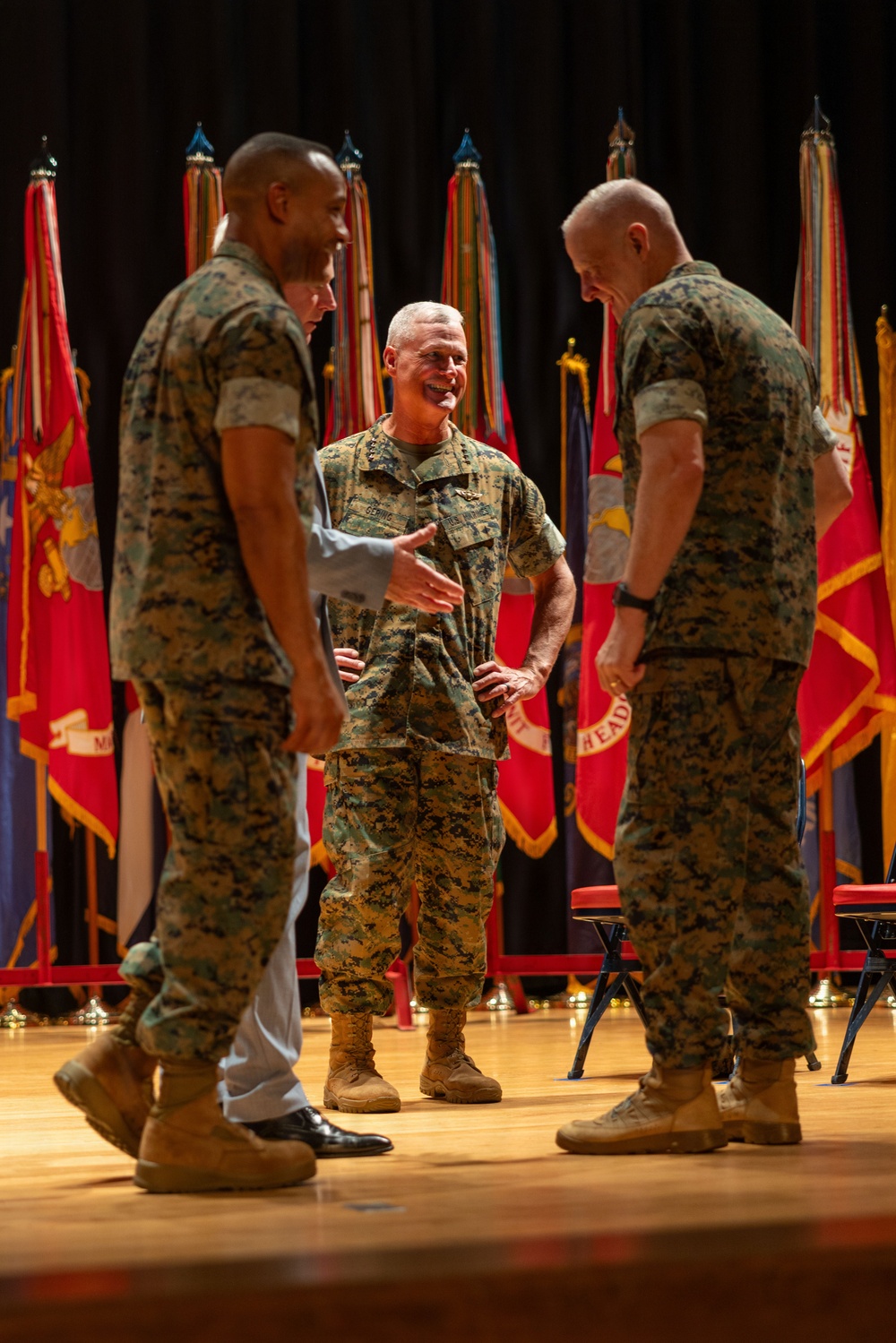 The 38th Assistant Commandant of the Marine Corps Visits Camp Lejeune
