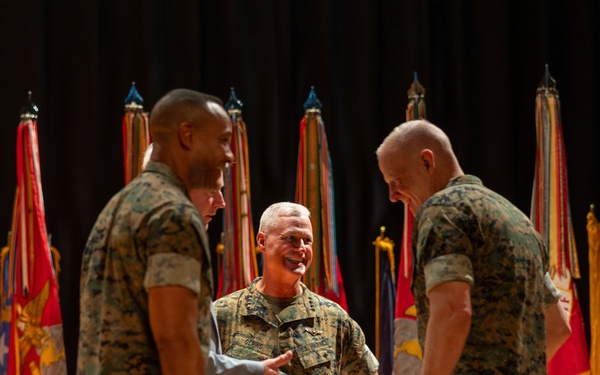 The 38th Assistant Commandant of the Marine Corps Visits Camp Lejeune