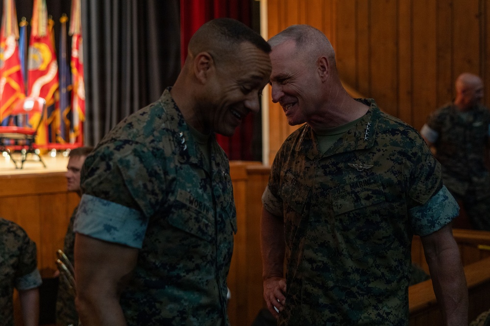 The 38th Assistant Commandant of the Marine Corps Visits Camp Lejeune