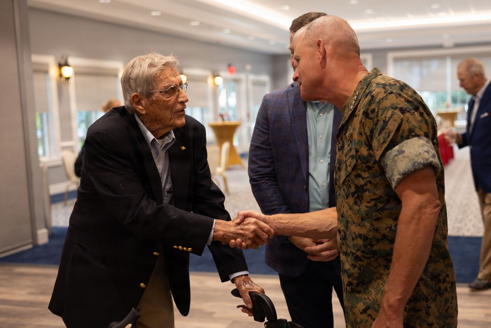 The 38th Assistant Commandant of the Marine Corps Visits Camp Lejeune