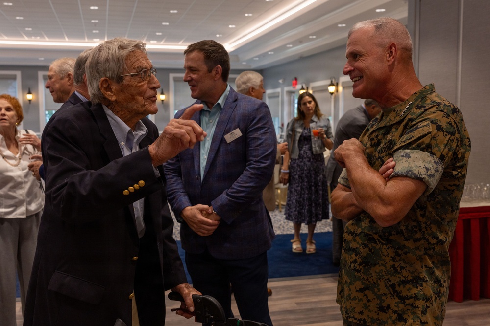 The 38th Assistant Commandant of the Marine Corps Visits Camp Lejeune