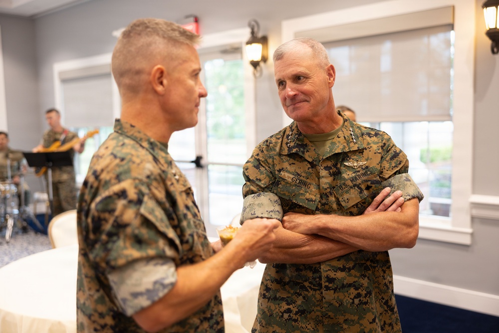 The 38th Assistant Commandant of the Marine Corps Visits Camp Lejeune