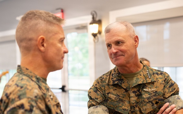 The 38th Assistant Commandant of the Marine Corps Visits Camp Lejeune