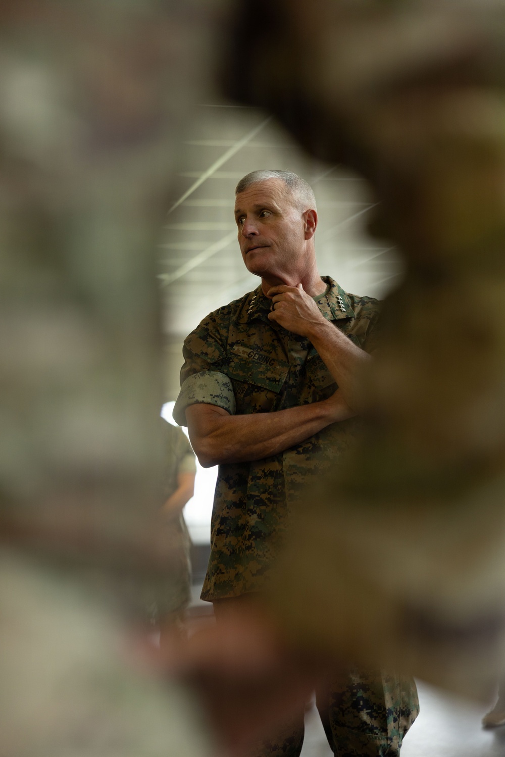 The 38th Assistant Commandant of the Marine Corps Visits Camp Lejeune