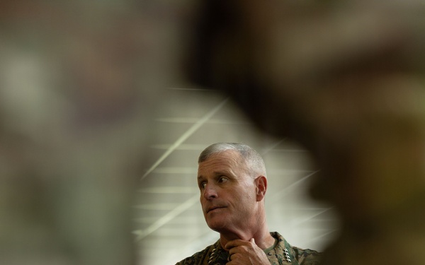 The 38th Assistant Commandant of the Marine Corps Visits Camp Lejeune