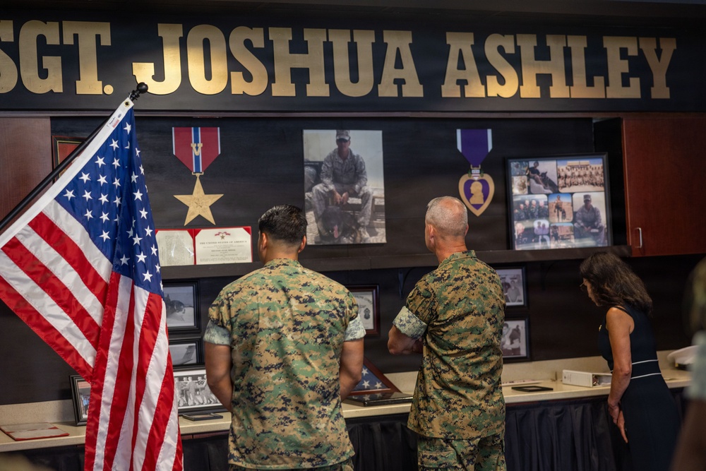 The 38th Assistant Commandant of the Marine Corps Visits Camp Lejeune