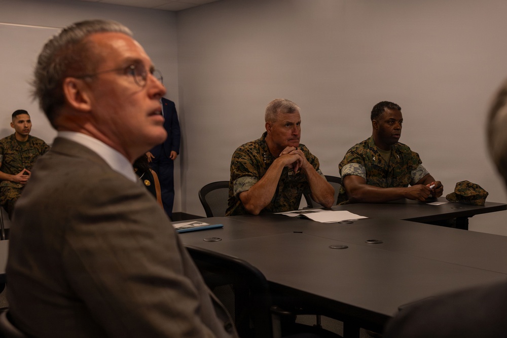 The 38th Assistant Commandant of the Marine Corps Visits Camp Lejeune