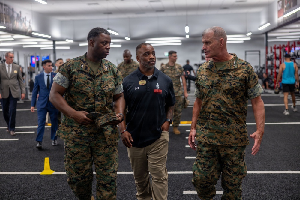 The 38th Assistant Commandant of the Marine Corps Visits Camp Lejeune