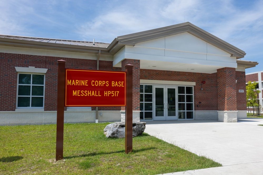 New N Street Dining Facility Opens at Camp Lejeune