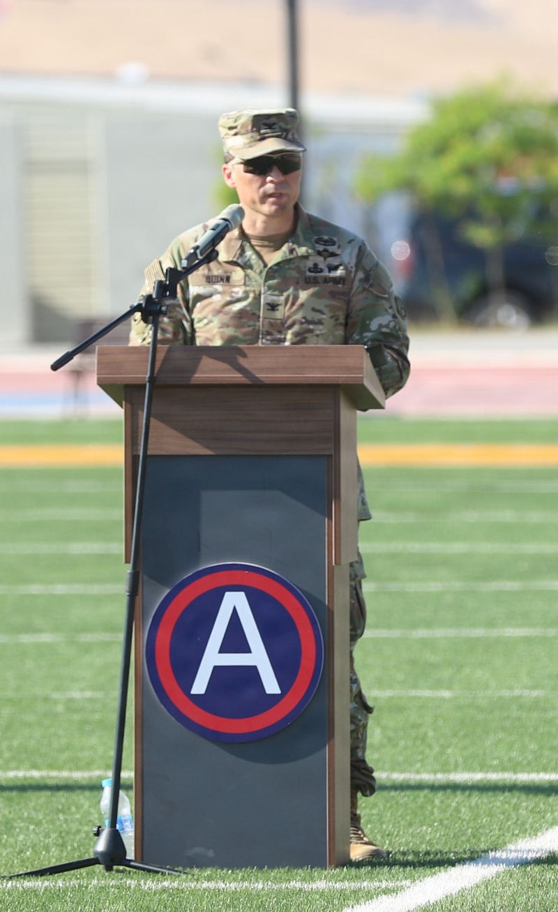 Army Central’s projection platform changes command after dynamic year of support